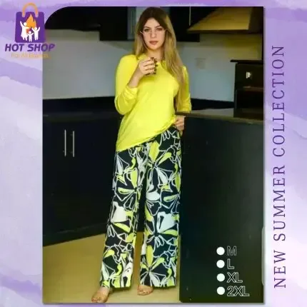 بيجامه حريمي 3 قطع