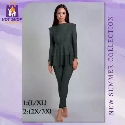 مايوه مستورد 3 قطع