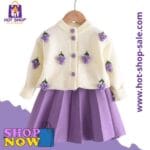 طقم تريكو بناتى