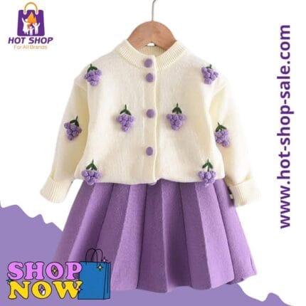 طقم تريكو بناتى